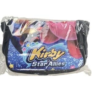 Kirby Anime Gamer cartoon 17" Anime Kids  Backpack School Travel Laptop